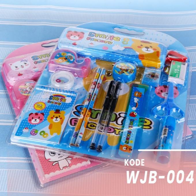 

(amira) Set Alat Tulis Sekolah Karakter WJB004 Set Stationery Set