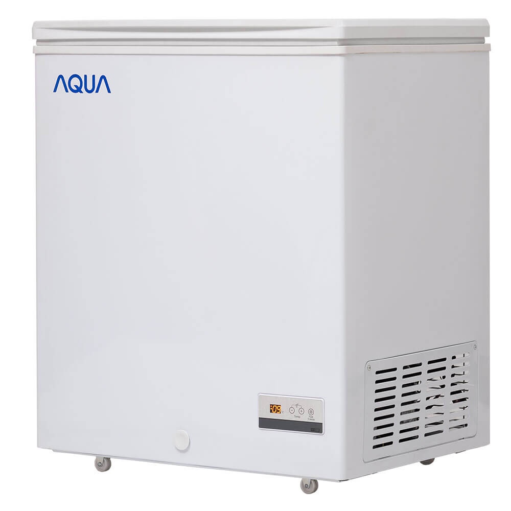 AQUA Chest Freezer AQF-150TF / Freezer Box 146 Liter AQF150TF Turbo Fan