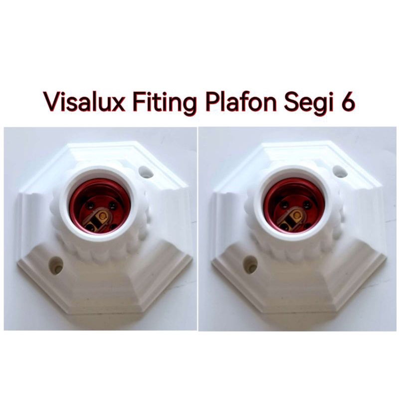 Visalux Fitting Plafon Segi 6