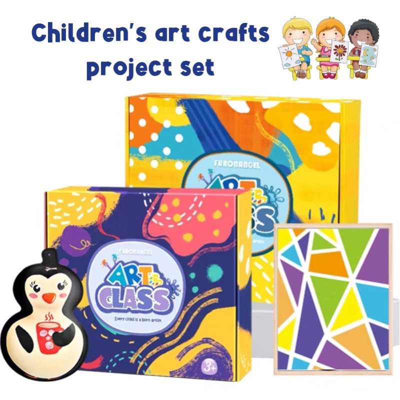 children art craft project set prakarya anak TK SD