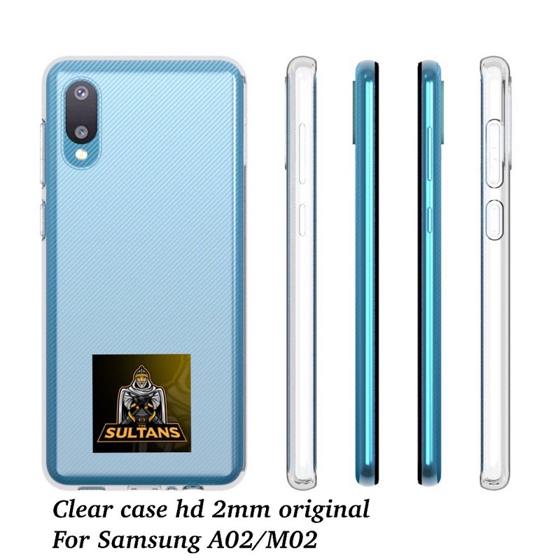 PROMO CLEAR CASE HD 2MM SAMSUNG M02 A02 A 02 PREMIUM CASE