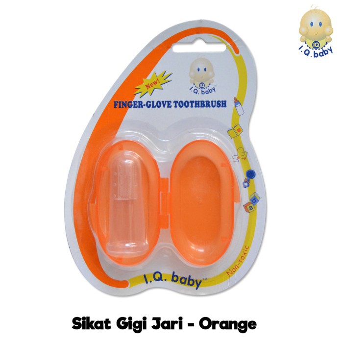 Sikat lidah / sikat gigi iq baby / apple / pembersih lidah