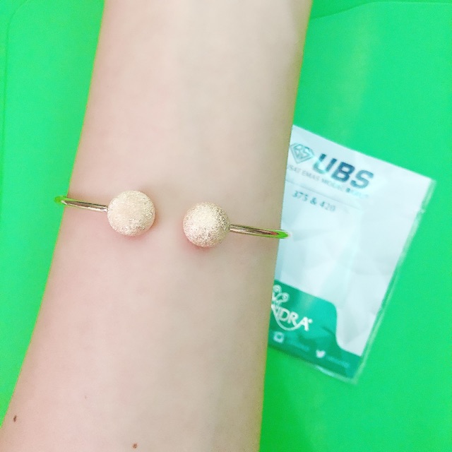 Gelang Bangle Tinju Bola Pasir Besar Diorr UBS