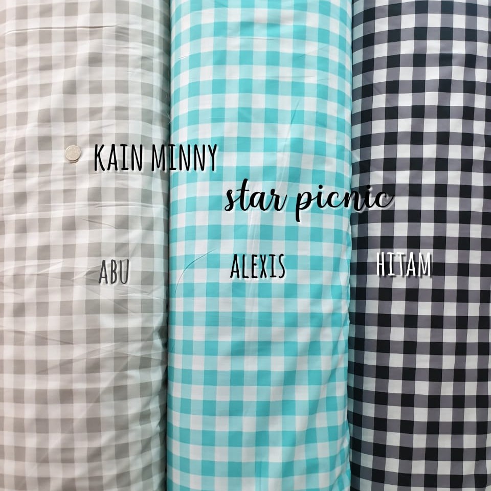 STAR PICNIC - KAIN SPREI KATUN LOKAL METERAN STAR DELUXE