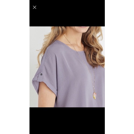 Maurices Back Zipper Lilac Jumbo Bigsize MRCS