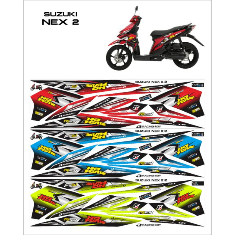 STRIPING STICKER SUZUKI NEX 2 - STRIPING NEX 2 - Sticker Striping Variasi list SUZUKI NEX 2