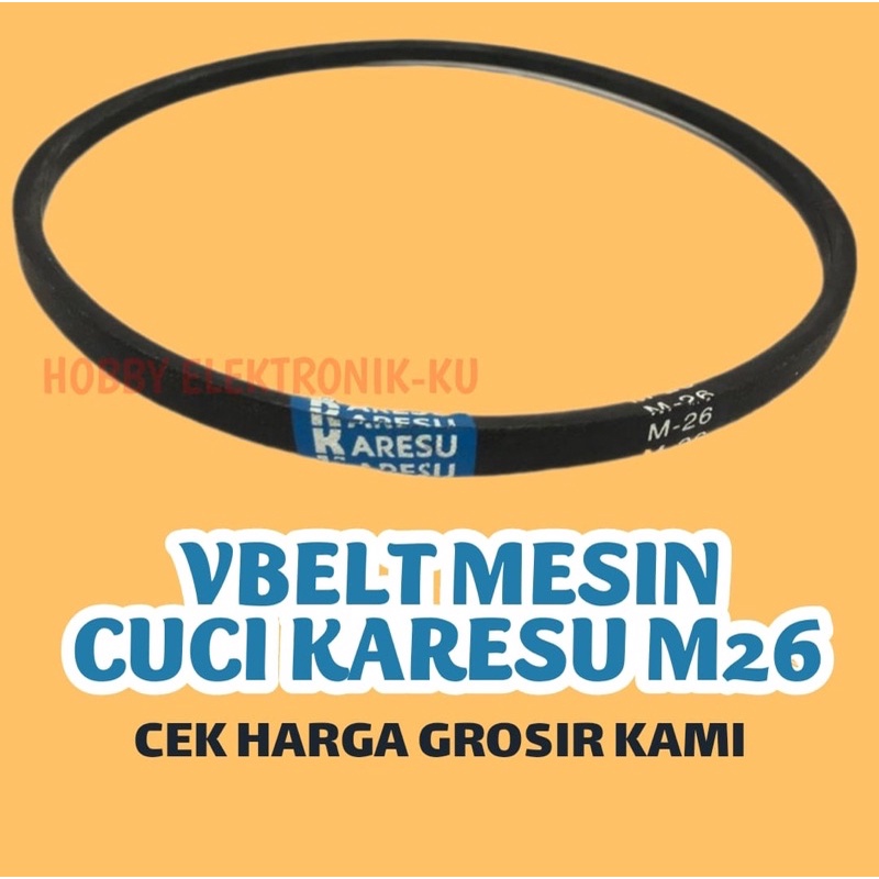 VBELT MESIN CUCI KARESU M26