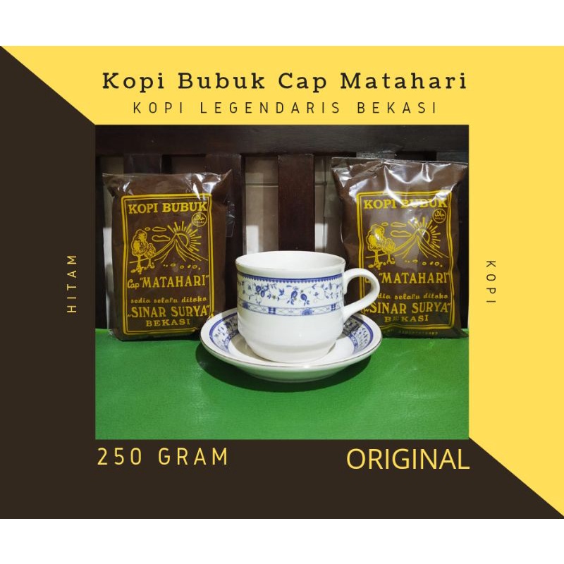 

Kopi Bubuk Cap Matahari Kopi Matahari Sinar Surya Bekasi ORIGINAL