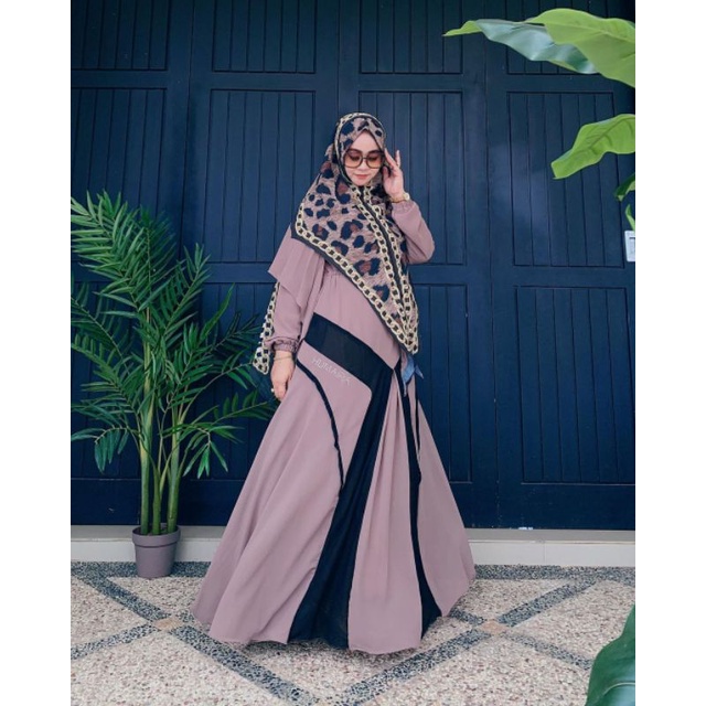 Bianca syari set original brand Humaira syari