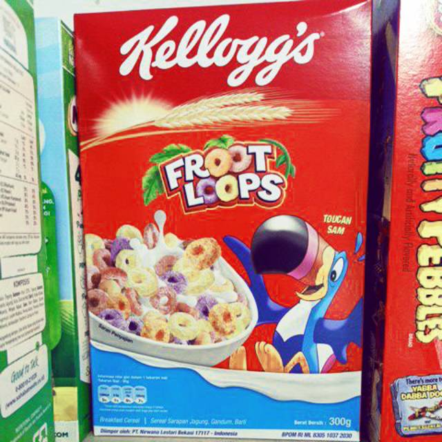 

Froot loops kellogg's cereal 300gr