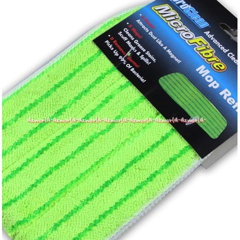 Proclean Microfibre Mop Refill Pel Datar Isi Ulang Kain Pengganti Pel Pro Clean Mikro Fiber