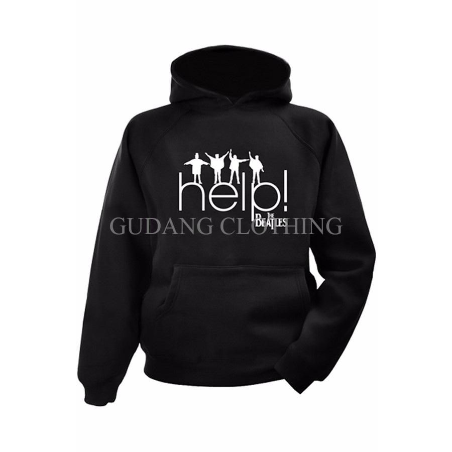 Hoodie The Beatles Logo Hoodie Kupluk The Beatles Logo Sweater Hoodie The Beatles Logo
