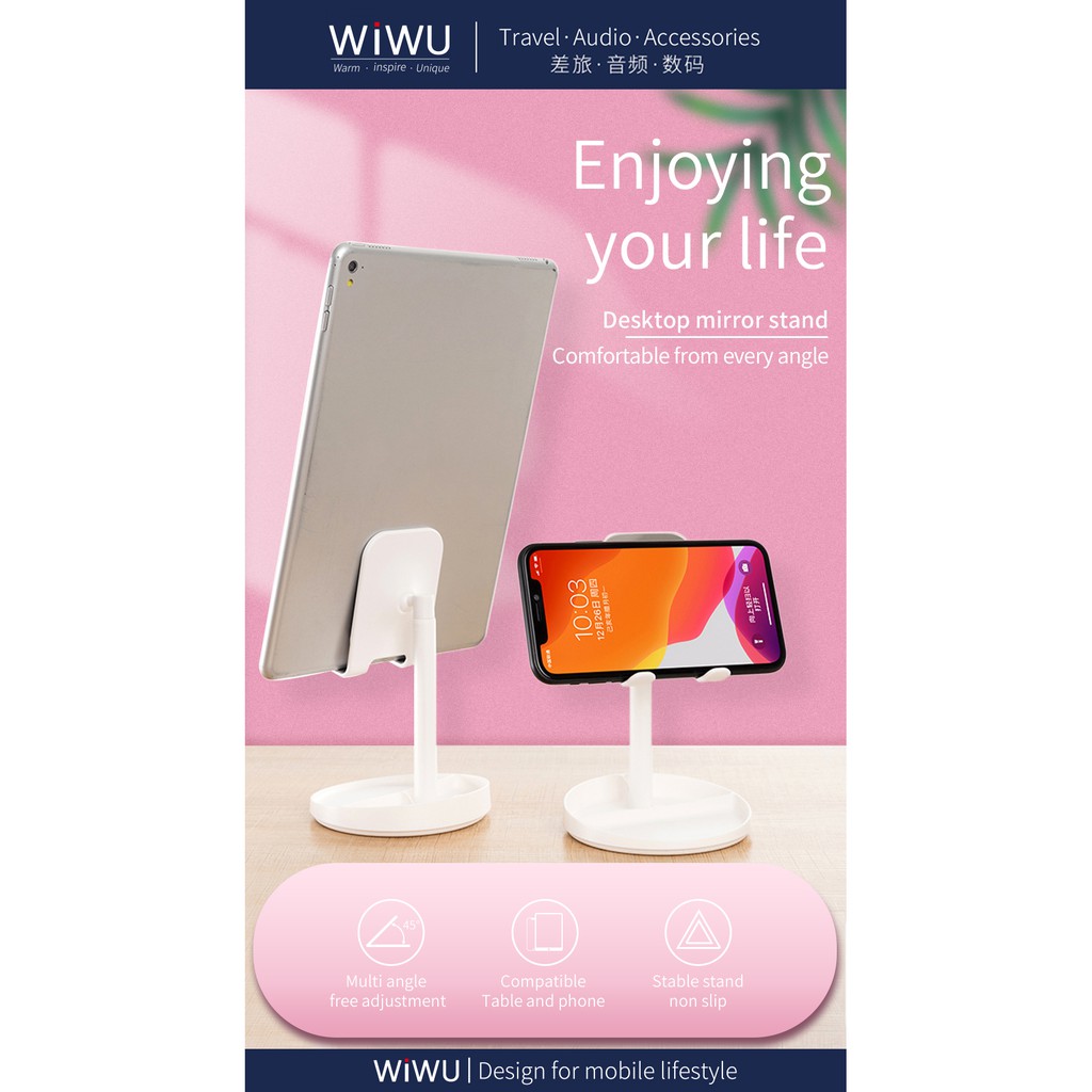 WIWU ZM201 - Mirror Desktop Stand For Phone and Tablet