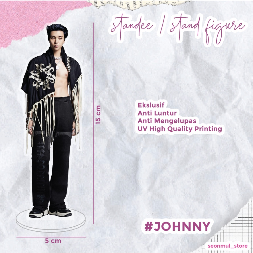 STANDEE / STAND FIGURE AKRILIK NCT 127 THE 4TH ALBUM 2 BADDIES  / NCT127 2 BADDIES