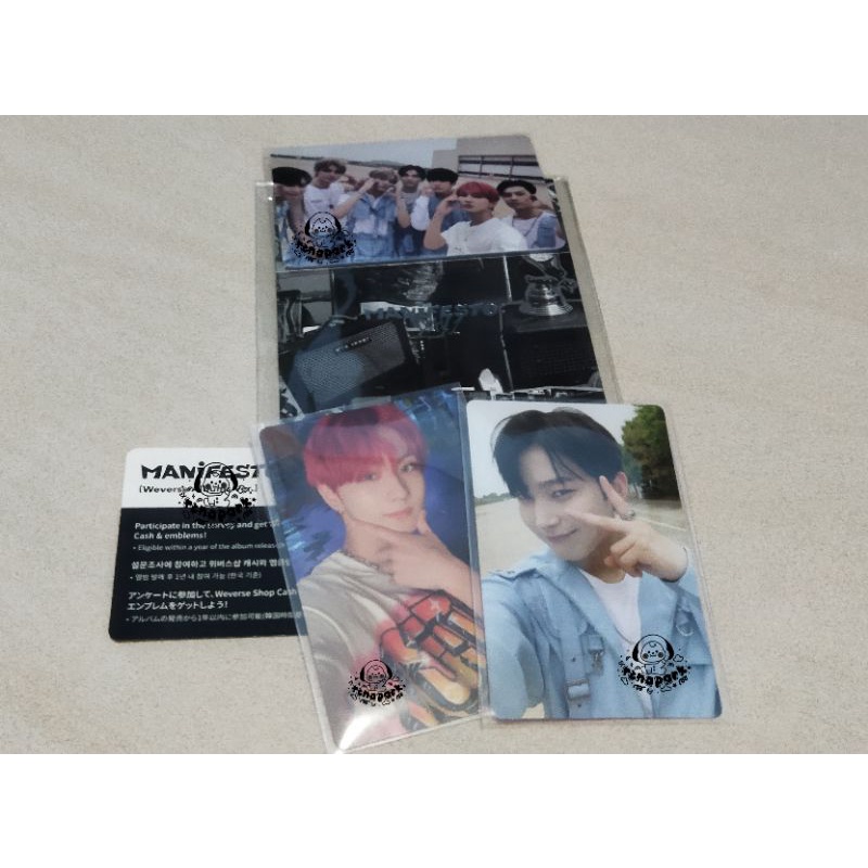 [READY] Photocard album mdo weverse ver enhypen pc jungwon pc sunoo pc grup