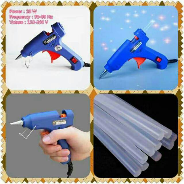 

Lem tembak+refil lem 5 pcs