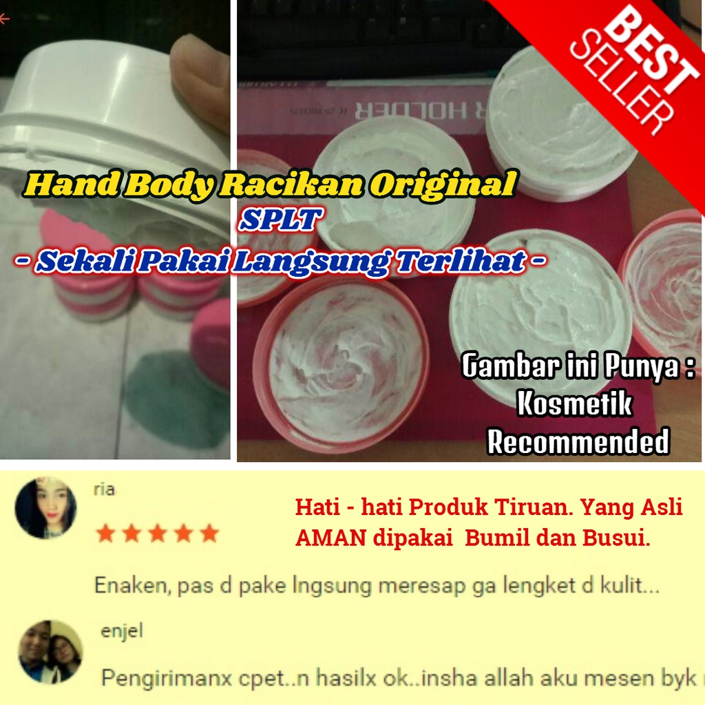Handbody SPLT Original Pemutih Kulit Ampuh