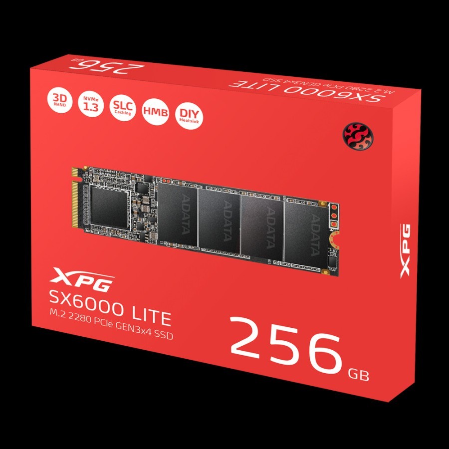 SSD XPG SX6000 LITE 256GB SX6000LITE 256 GB NVME M2