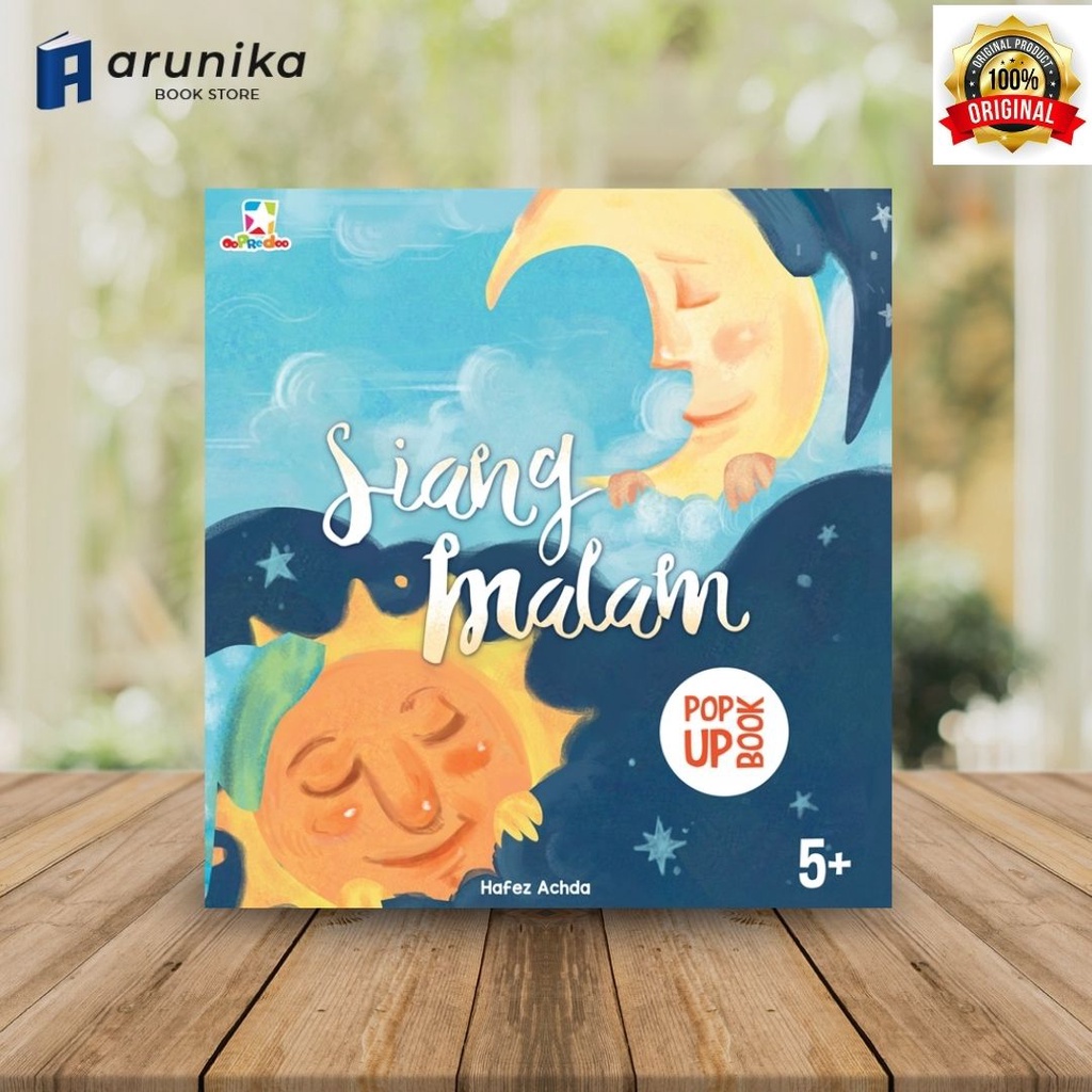 Opredo Pop Up Book Siang Malam - Hard Cover - Original