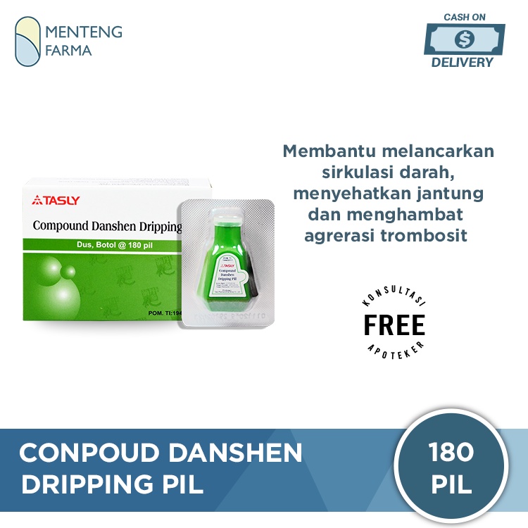 Compound Danshen Dripping Pill - Obat Sirkulasi Darah