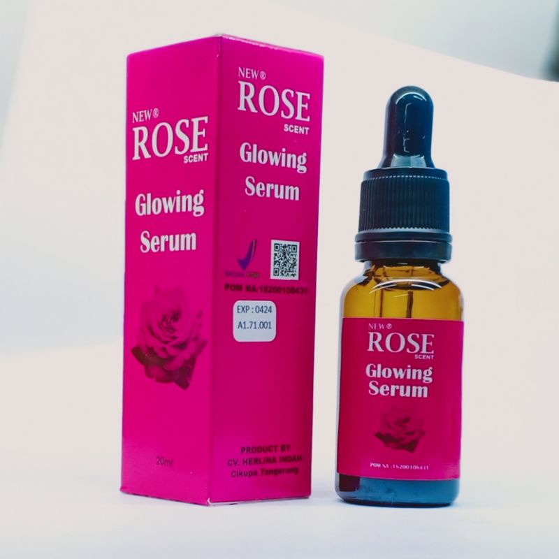 SERUM ROSE Scent Glowing Serum Pencerah Wajah 20.ml