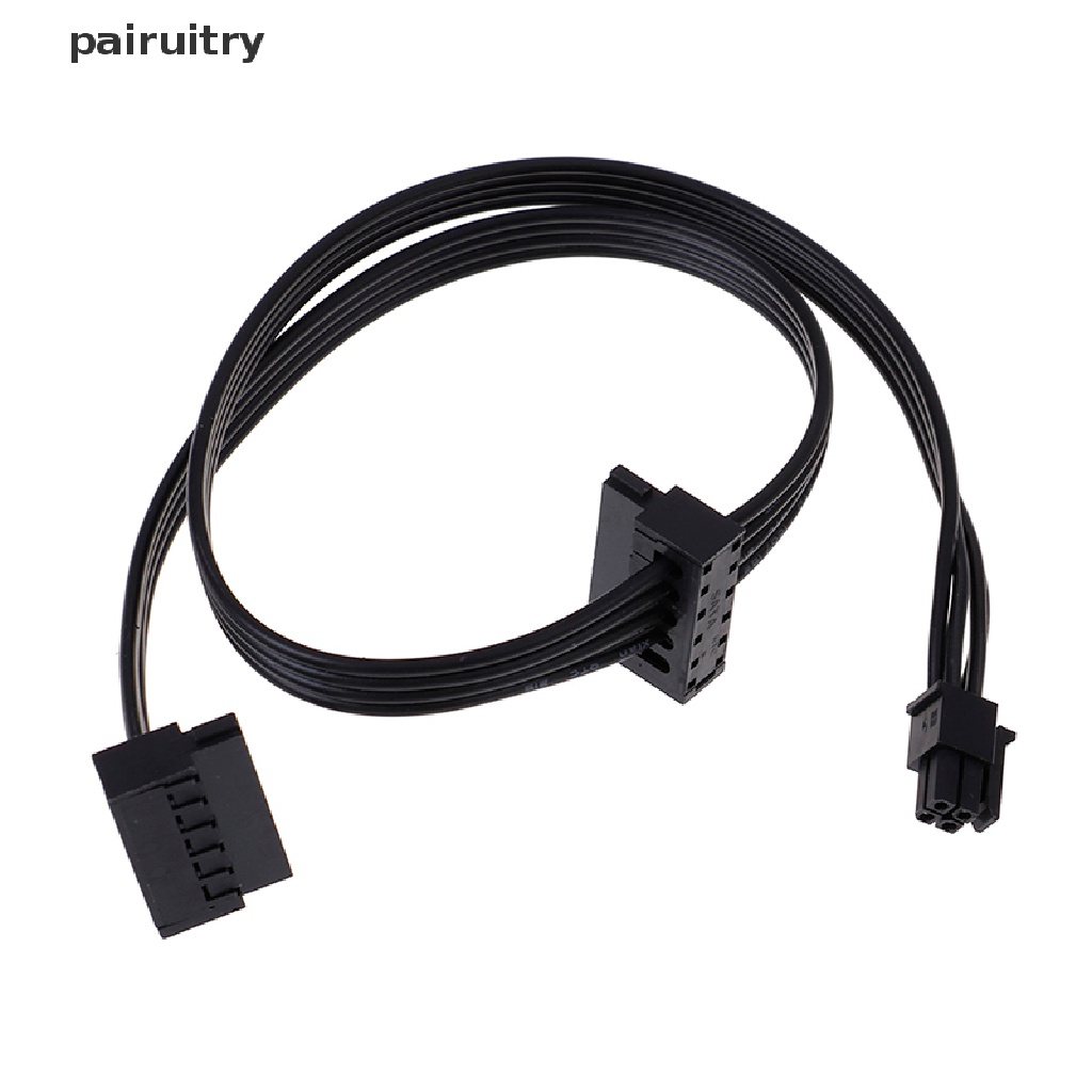 Prt 1Pc Kabel power supply mini 45CM 4 Pin Ke 2 Sata SSD Untuk lenovo M410 M610 M415 PRT