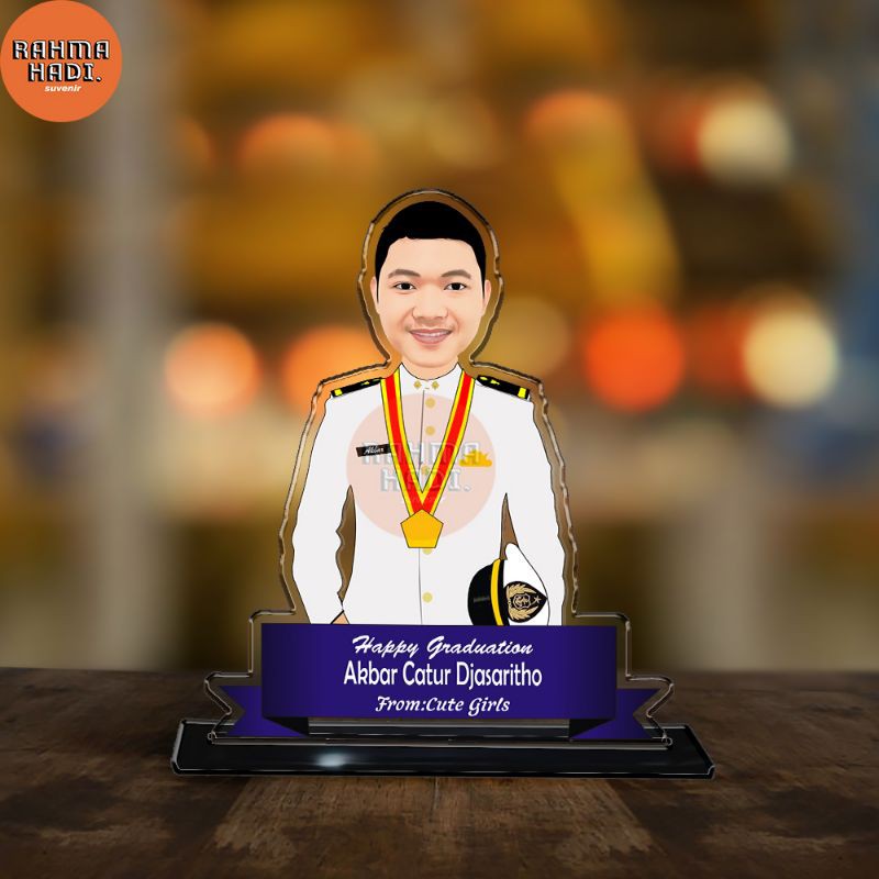 Kado Wisuda | Plakat Akrilik | Hadiah Unik | Hadiah Wisuda | Plakat Wisuda (Bisa COD)-4