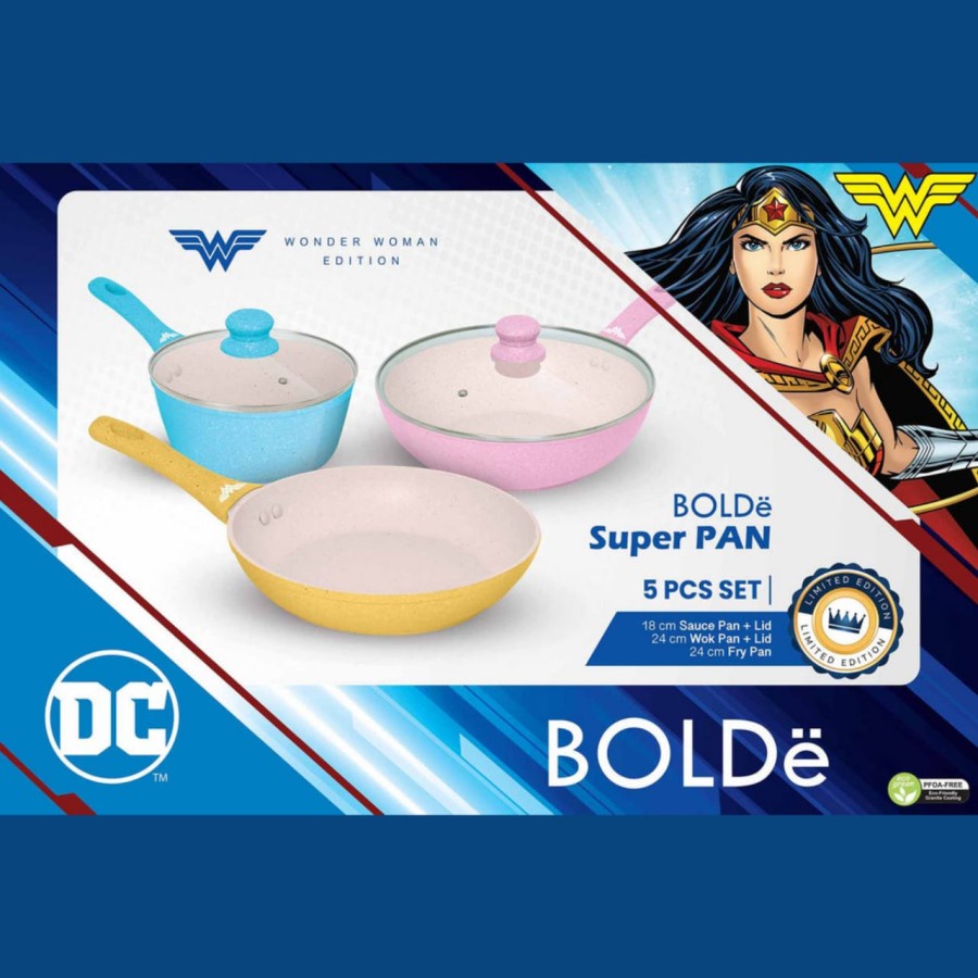 PANCI SET BOLDE 5PCS WONDER WOMAN