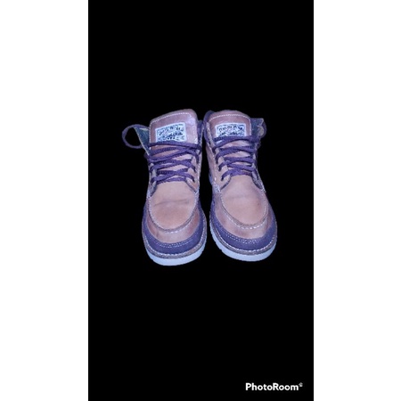 Sepatu Boots Vans V3236 AC-JI kulit Second Original branded