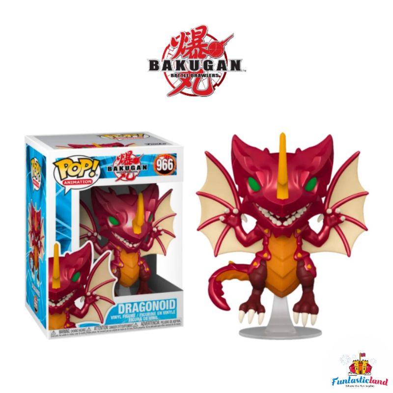 Original Funko POP Animation Bakugan Battle Brawlers - Dragonoid #966