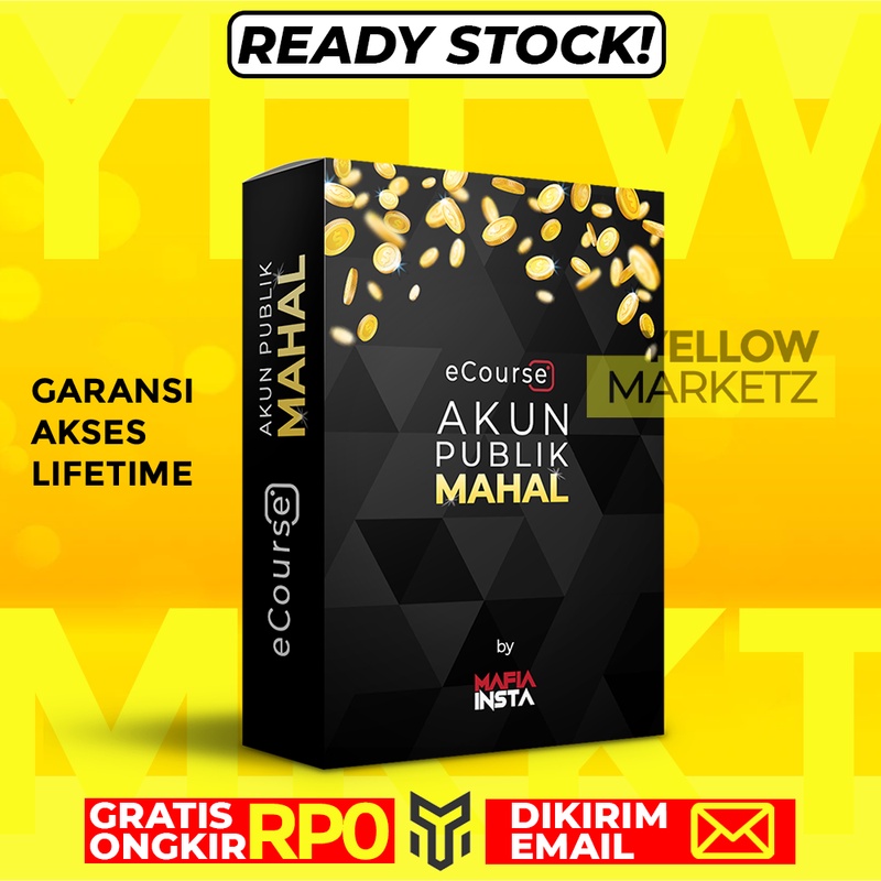 Ecourse 4KUN PUBLIK MAHAL - Cuan dari APM Instagram