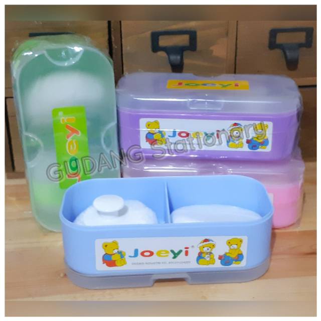 Tempat Bedak Bayi Anti Pecah JOEYI