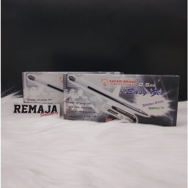 

Bolpoin / Pulpen Gel Safari per pack