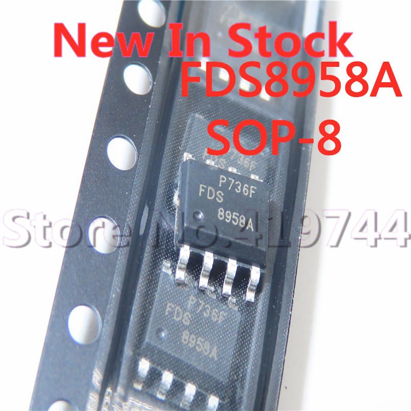 5pcs IC FDS8958A-NL FDS8958A SOP-8