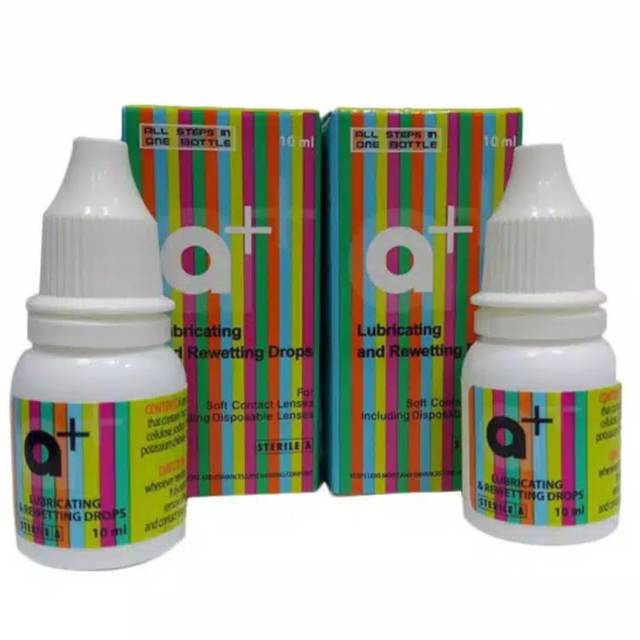 Tetes Mata Softlens A+ 10 ML / Lens Drop Eye Drop