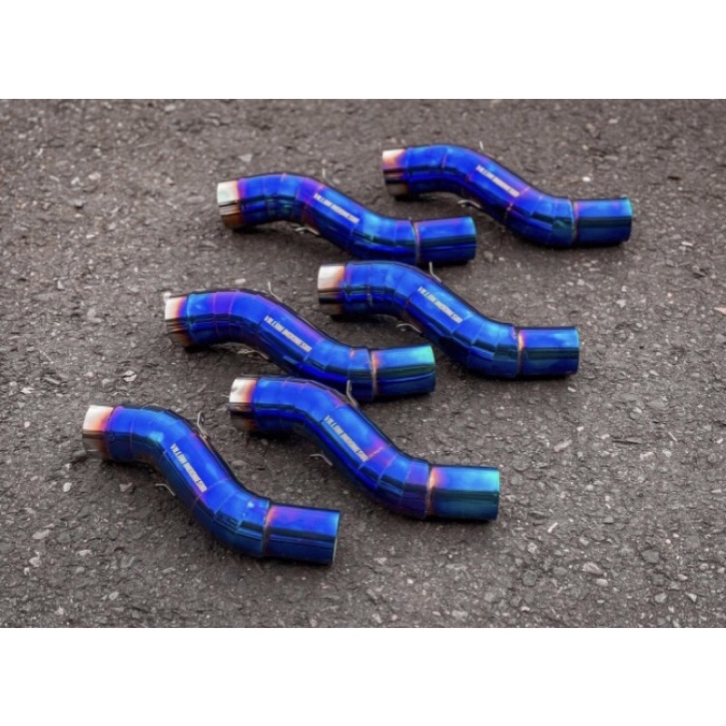 ( ORIGINAL ) VILLAN SLIPON PIPA SAMBUNGAN CBR250RR BLUE