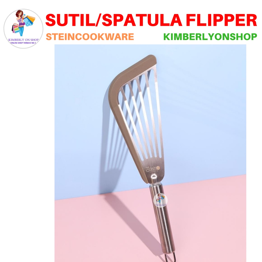 Sutil Spatula Pembalik Flipper Stainless Steel Steincookware