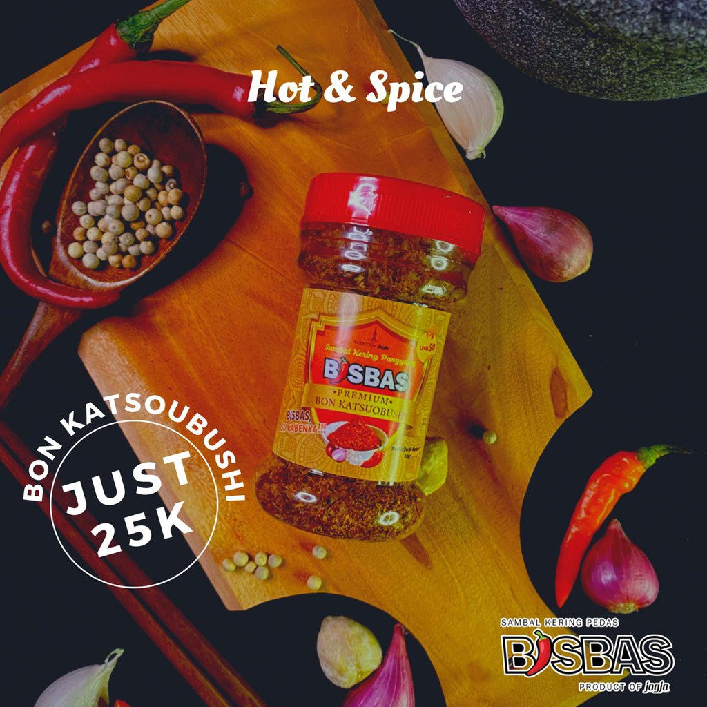 

BISBAS Bon Katsuobushi Premium - Sambal Tabur/Kering Panggang