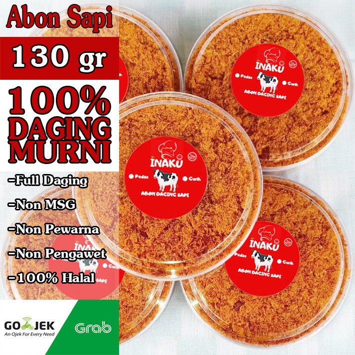 

ABON DAGING SAPI ASLI 100% FULL DAGING MURNI | INAKUFOOD