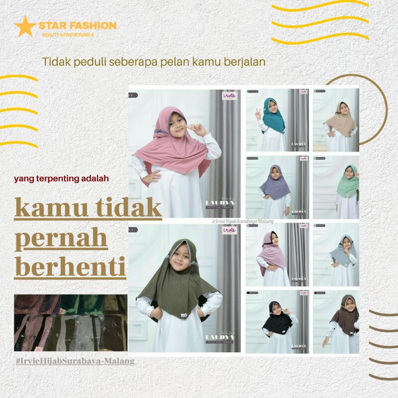 BERGO LAUDYA KIDS by IRVIE HIJAB