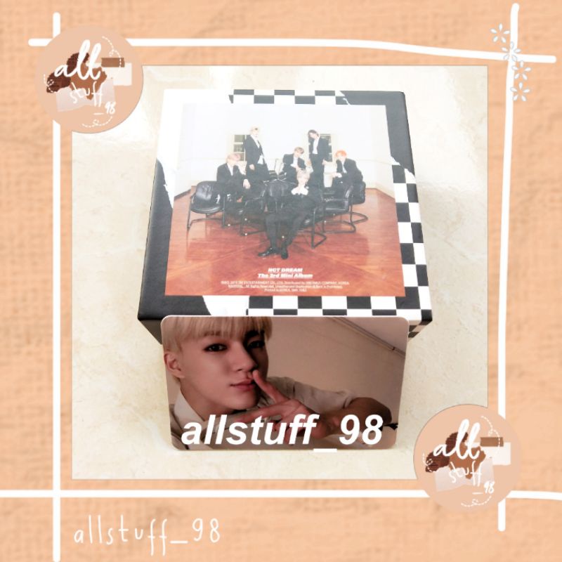 Unsealed Kihno We Boom Jeno Set