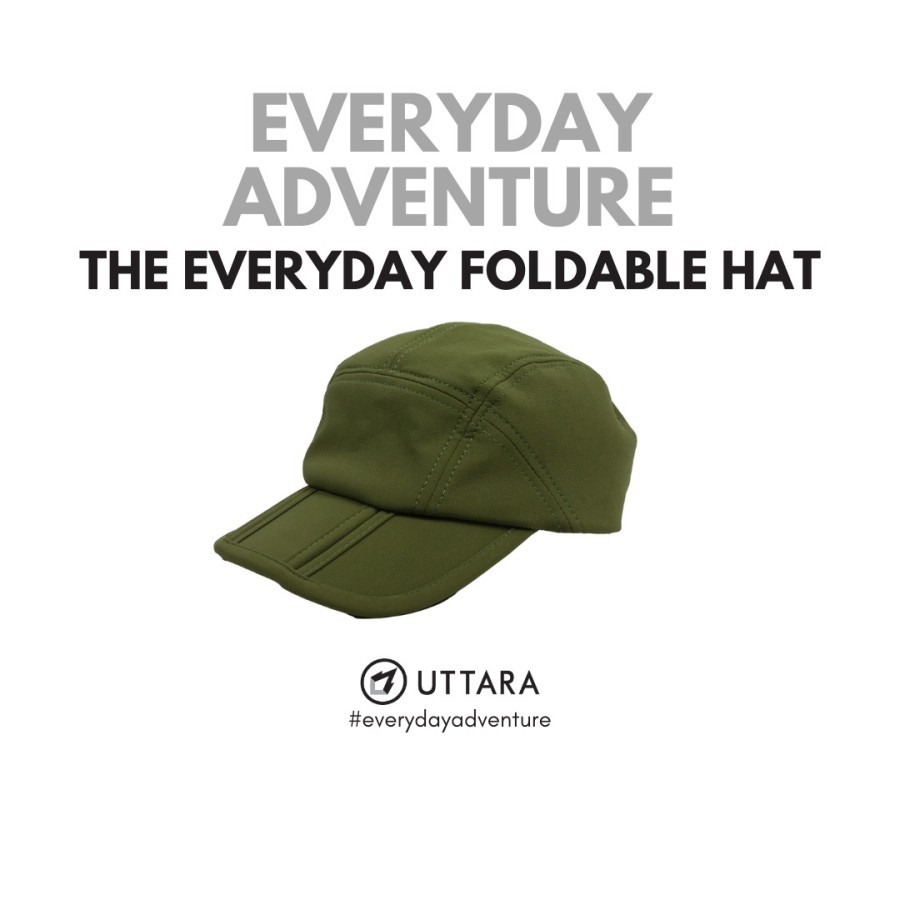 Topi Outdoor Lipat Uttara Foldable Hat