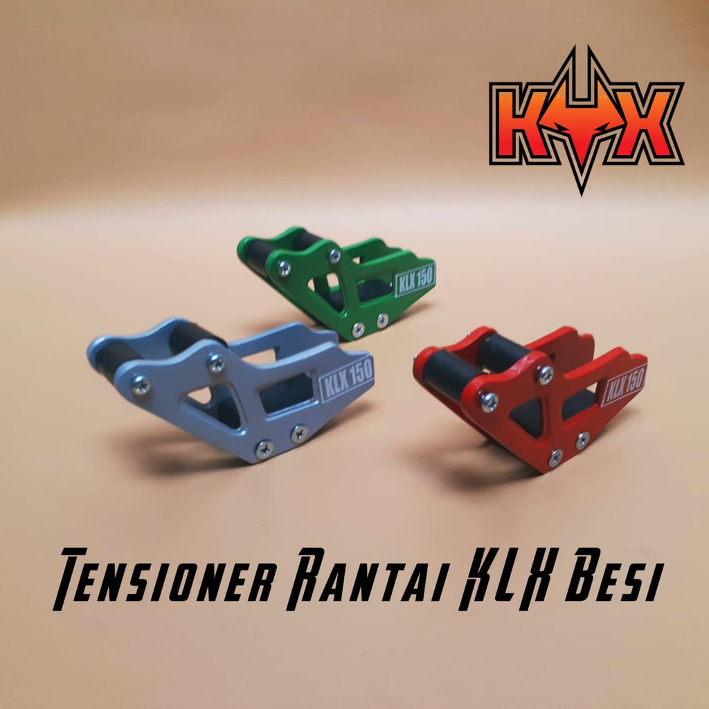KYXVariasi TENSIONER STABILIZER  RANTAI KAWASAKI KLX / DTRACKER 150 BESI