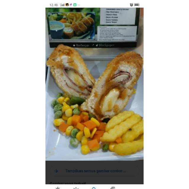 

Cordon blue paket komplit