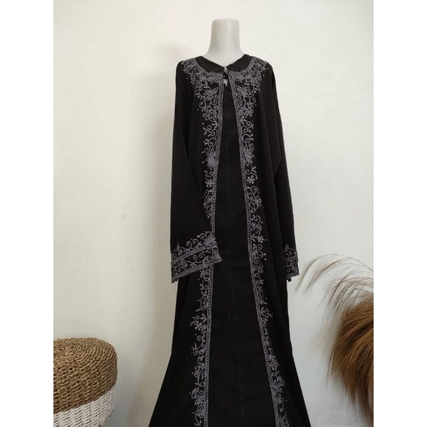 Mukena Abaya Sholat Arab Pearly Blus Arab Abaya Arab