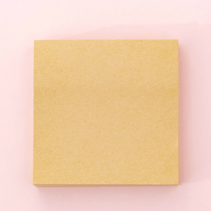 1 X Horizontal Square Self-Adhesive Memo Pad Paper Sticky Notes Notepad Stationery Papeleria School