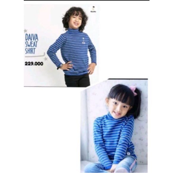 MinimeKidz Ivan Gunawan dan Rossa fashion Sweater Daiva