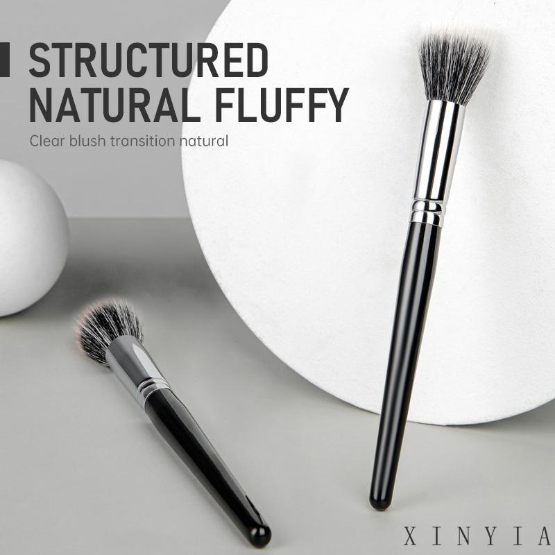 【Bayar di tempat】Brush Makeup Multifungsi Dua Lapis Kepala Datar Untuk Eyeshadow Alat Kecantikan Makeup