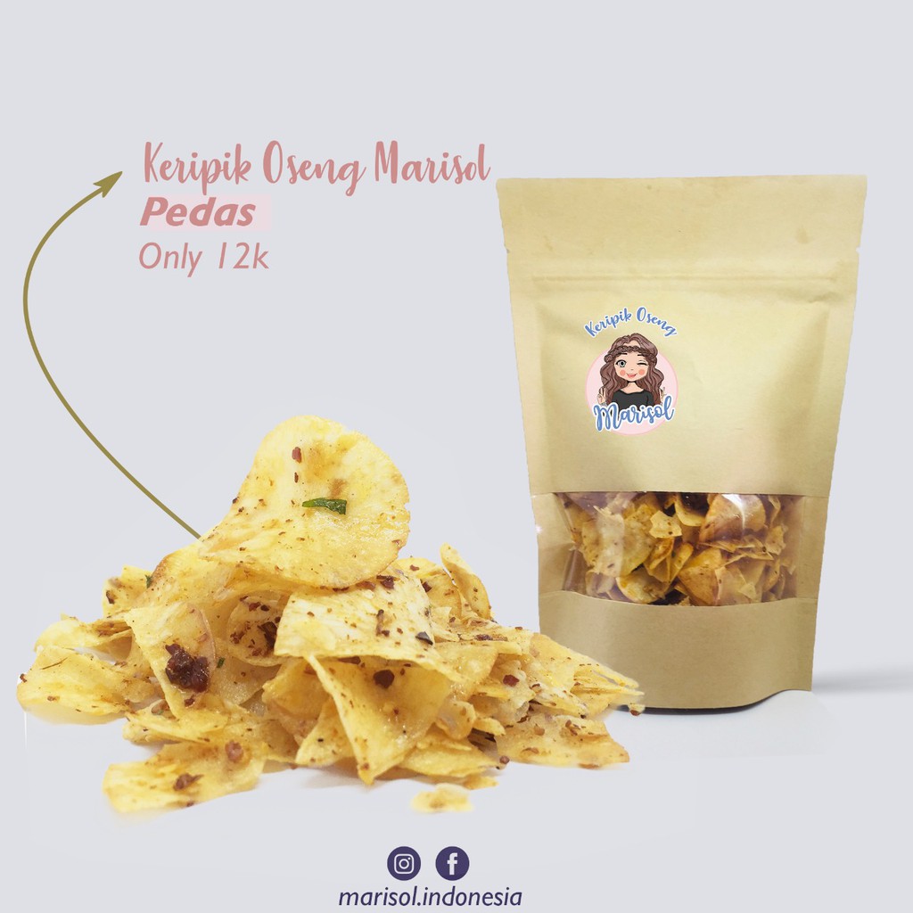 

Kripik Oseng Marisol Pedas