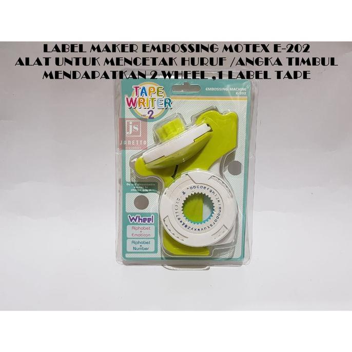 

Label Maker Embossing MOTEX E202